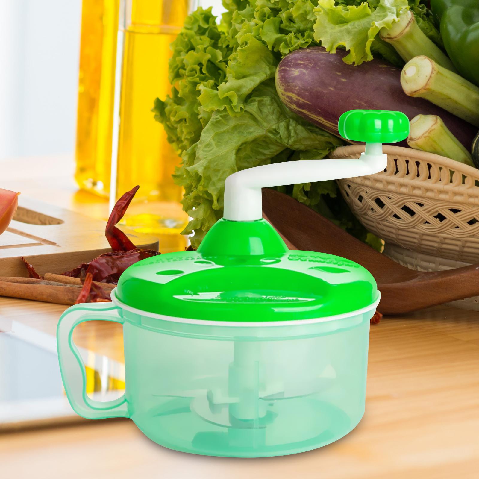 Kitchen Hand Gadgets - Hand Power Food Chopper Durable Convenient