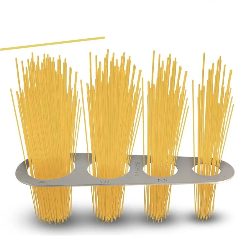 Pasta Measuring Tool - Stainless Steel Spaghetti Measurer Pasta Noodle