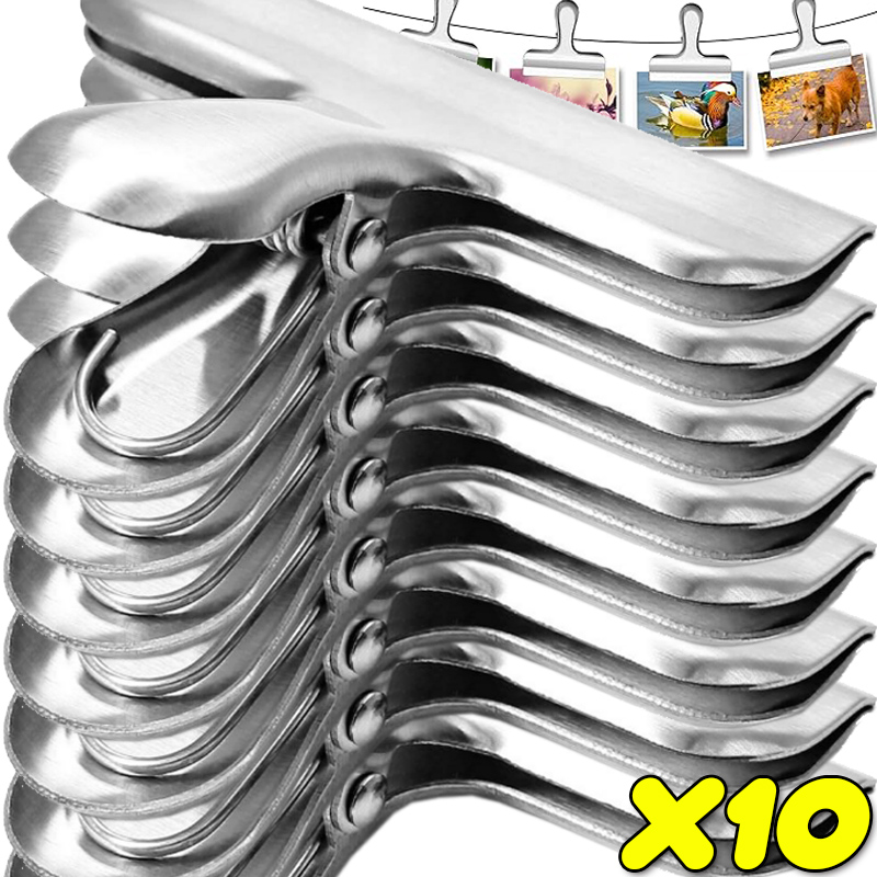 Kitchen Gadgets Photo - 1/10x Metal Food Snack Bag Clips