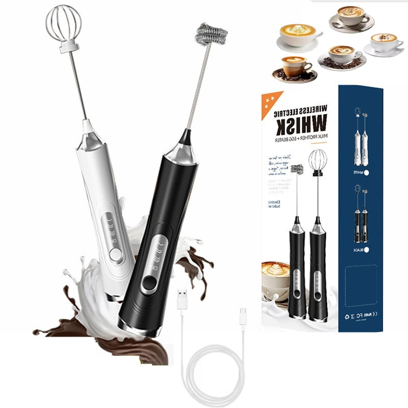 Kitchen Gadgets Best - USB Electric Milk Frother Handheld Milk