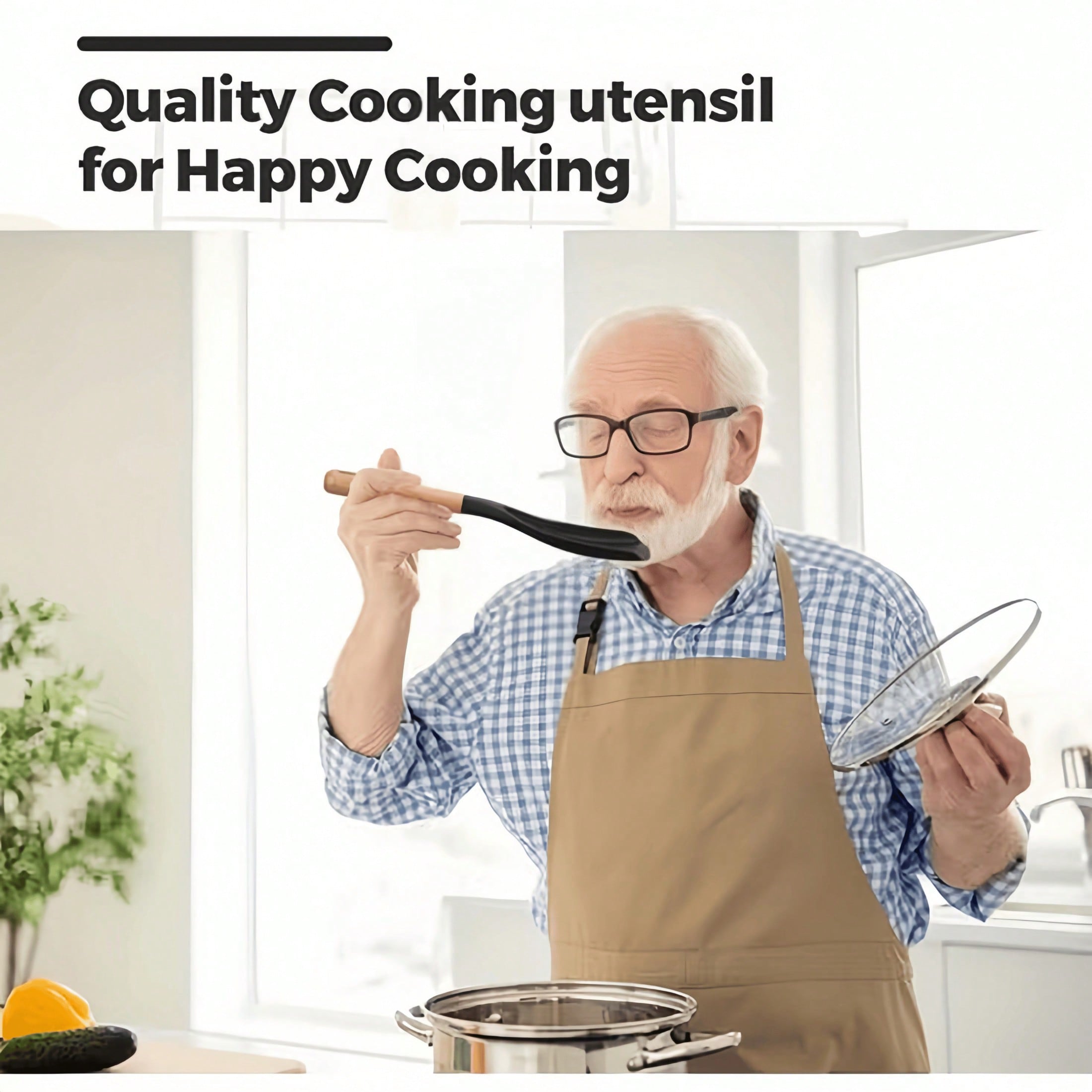 This Cooking Spoon, Made Of Si - Kitchen Gadgets Made In Usa review and price