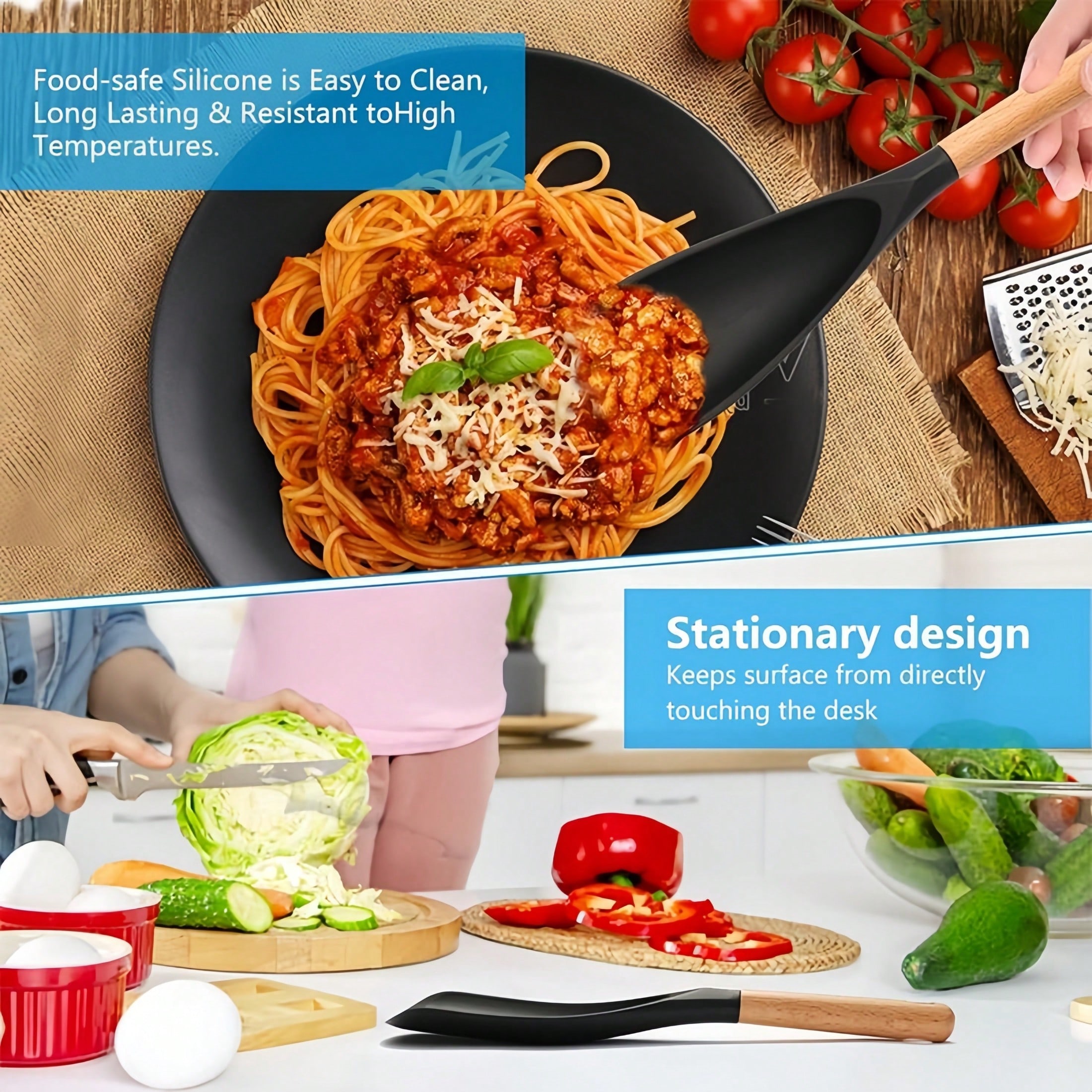 This Cooking Spoon, Made Of Si - Kitchen Gadgets Made In Usa review and price