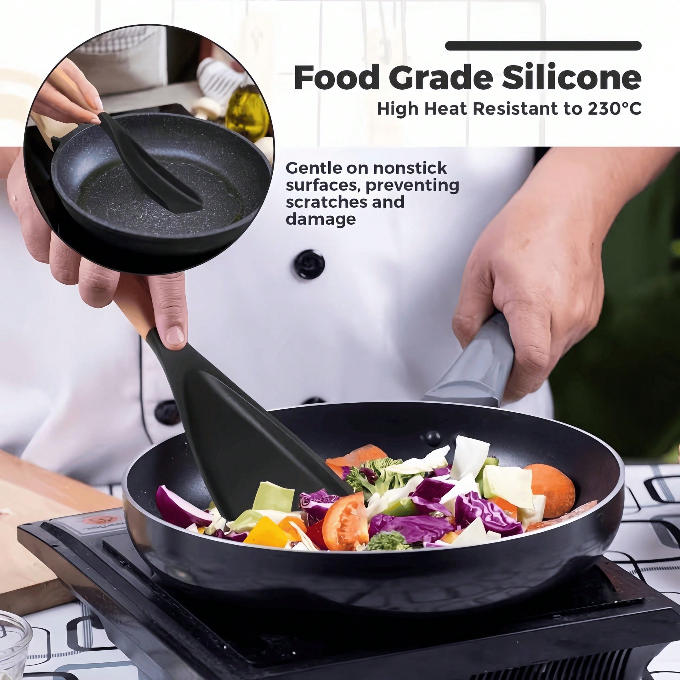 This Cooking Spoon, Made Of Si - Kitchen Gadgets Made In Usa review and price