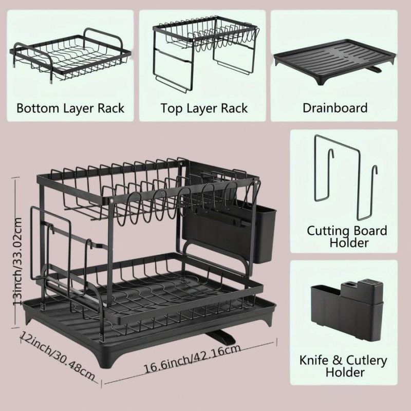 Rustproof Stainless Steel Dish - Kitchen Utensil Holder review and price