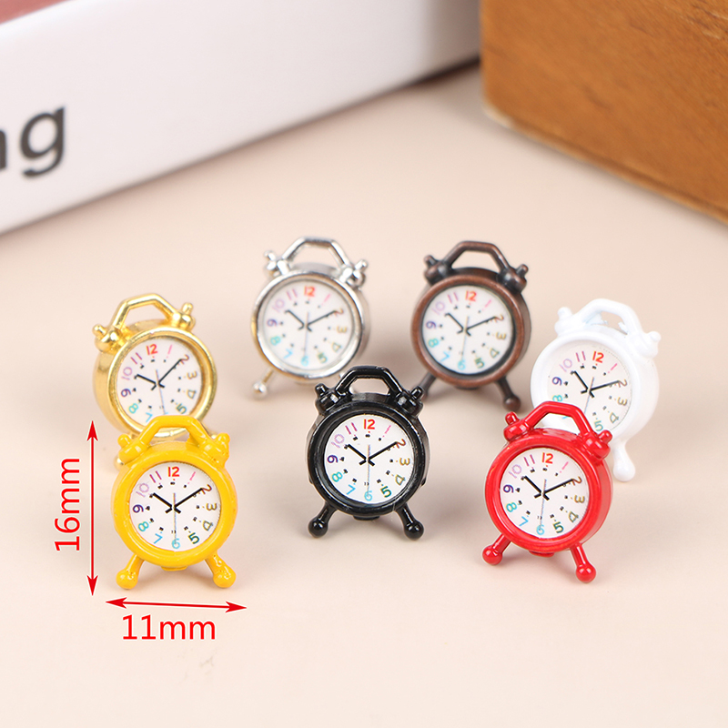 1PC 1:12 Scale Alarm Clock Dol - Kitchen Gadgets Best review and price
