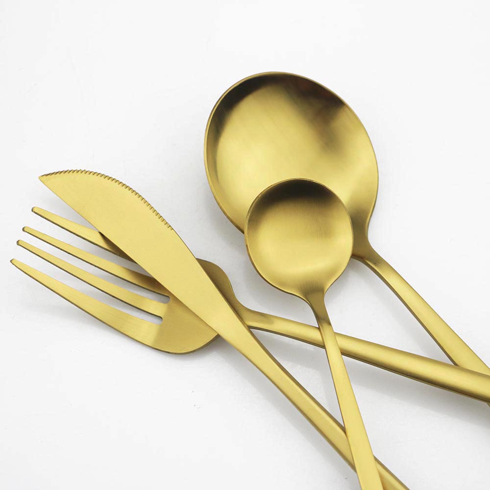 6Pcs Matte Stainless Steel Tea - Kitchen Gadgets Gold review and price
