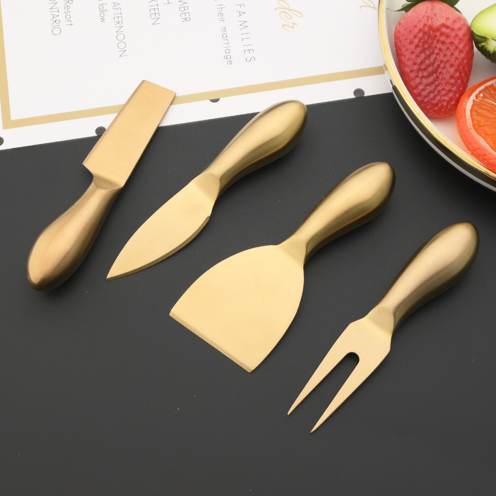 6Pcs Matte Gold Mini Knife For - Kitchen Gadgets Gold review and price