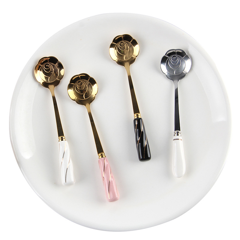 Tableware Coffee Stirring Spoo - Kitchen Gadgets Gold review and price