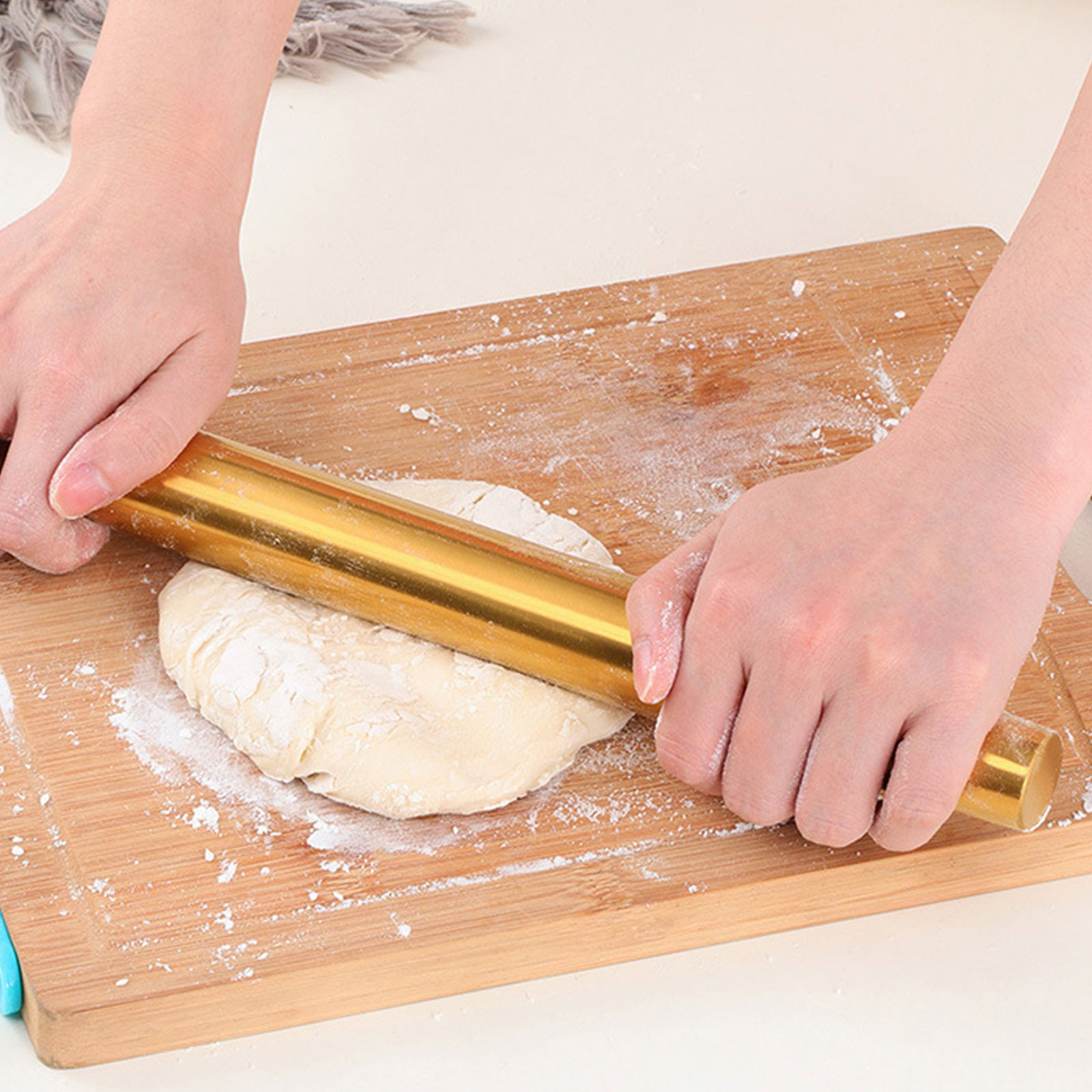 Gold Rolling Pin Baking Tool C - Kitchen Gadgets Gold review and price