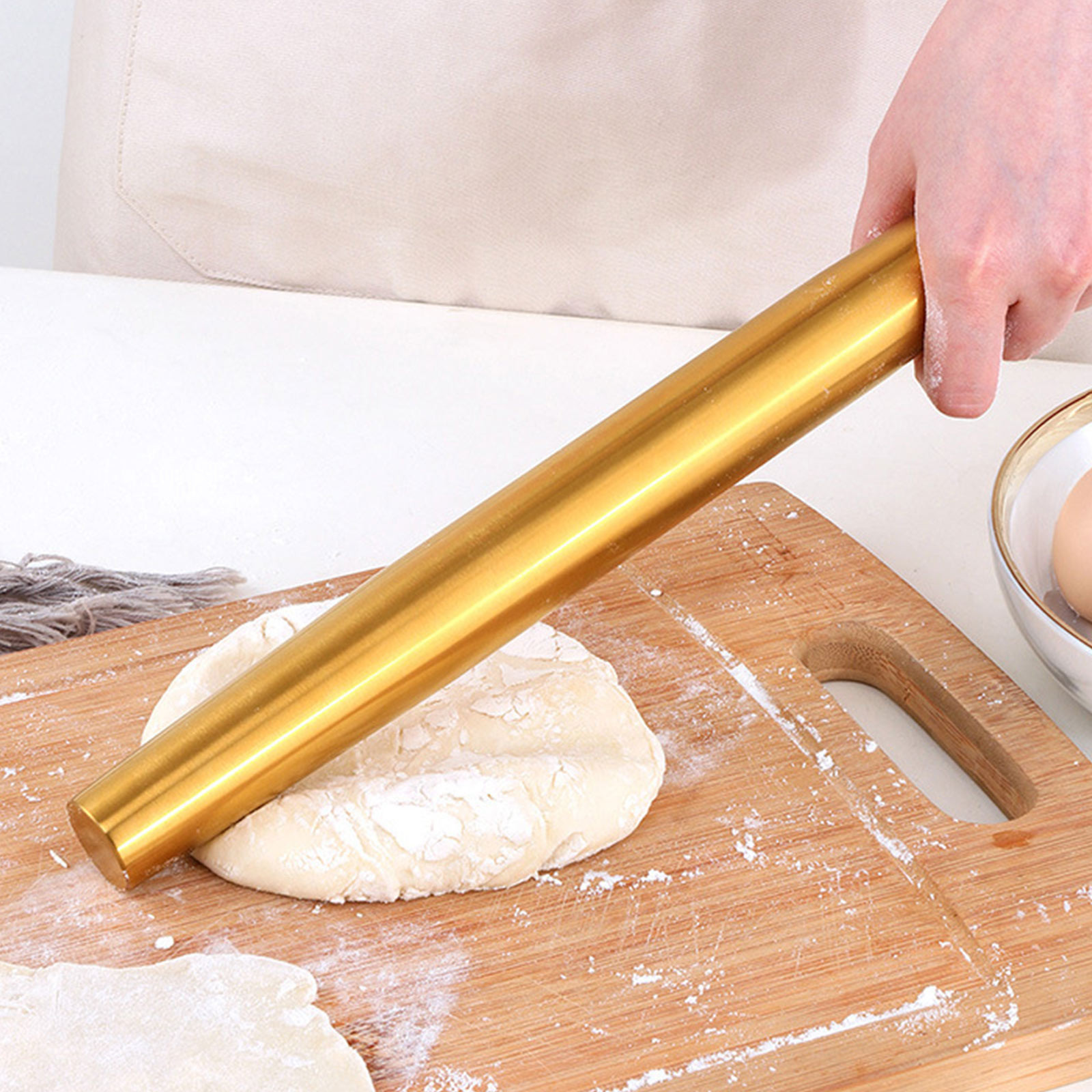 Gold Rolling Pin Baking Tool C - Kitchen Gadgets Gold review and price