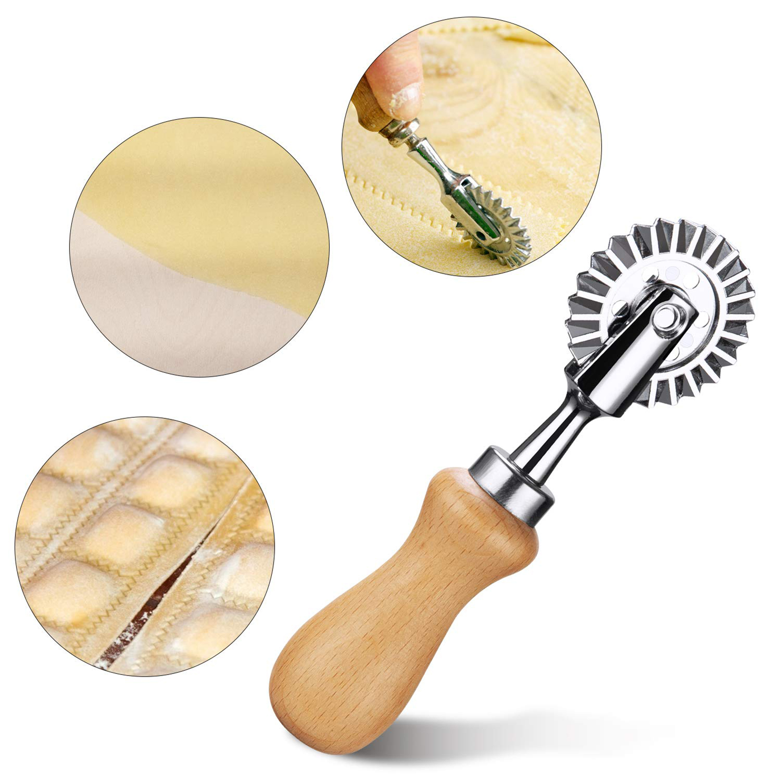 Fusiontec Pastry Wheel Cutter  - Pasta Measuring Tool review and price