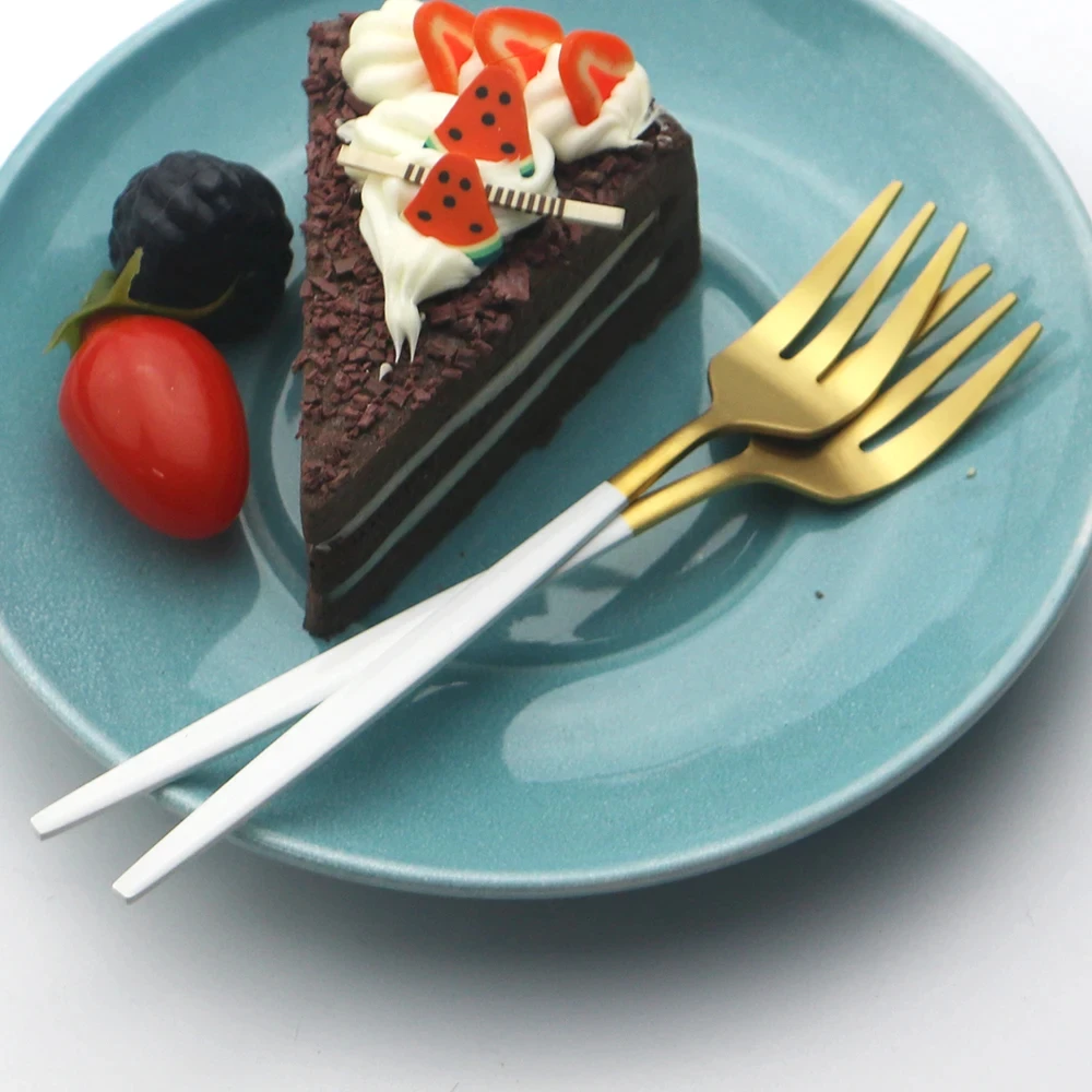 6Pcs Stainless Steel Matte Cak - Kitchen Gadgets Gold review and price