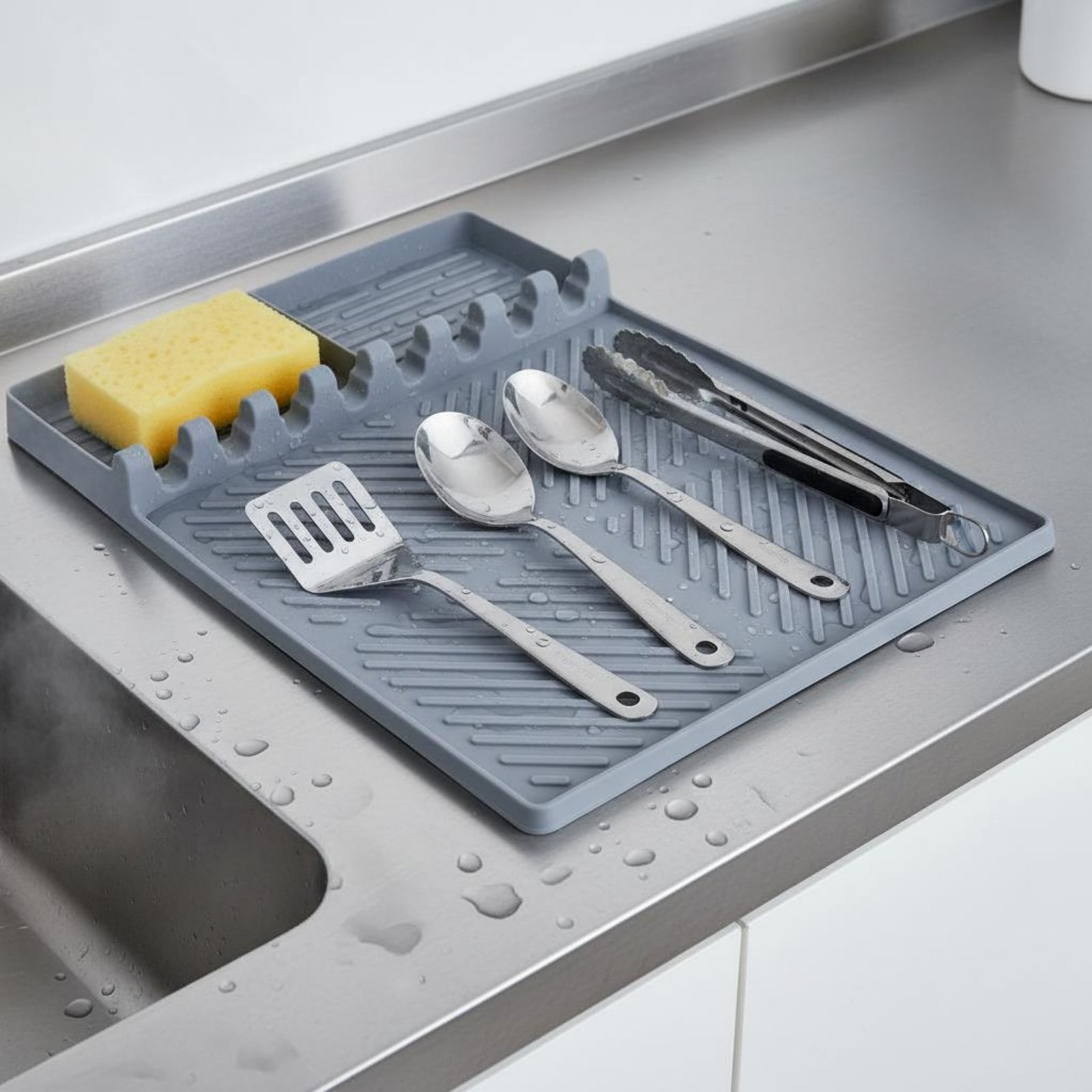 Cooking Side Shelf Mat Heat Re - Kitchen Utensil Holder review and price
