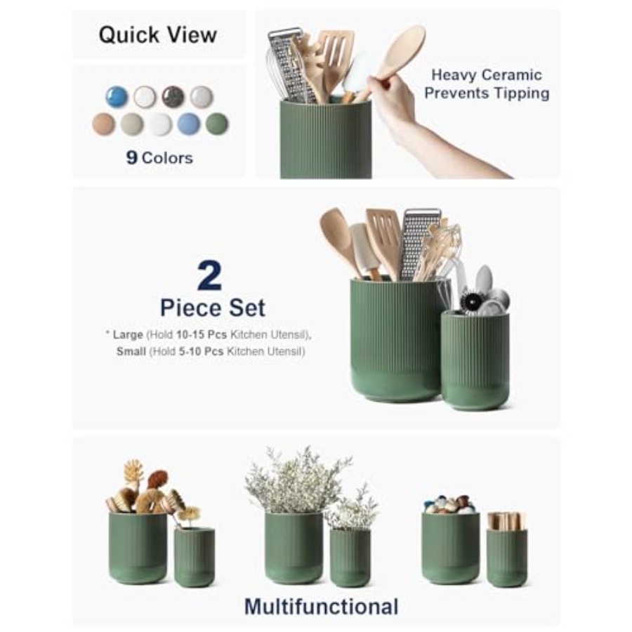 Utensil Holder for Kitchen Cou - Kitchen Utensil Holder review and price